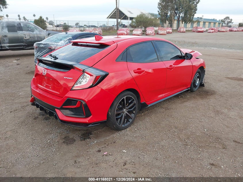 2020 HONDA CIVIC VIN: SHHFK7H42LU422523