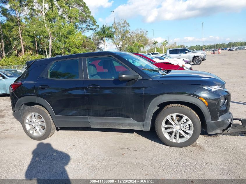 2022 Chevrolet Trailblazer Fwd Ls VIN: KL79MMS24NB139459 Lot: 41168080