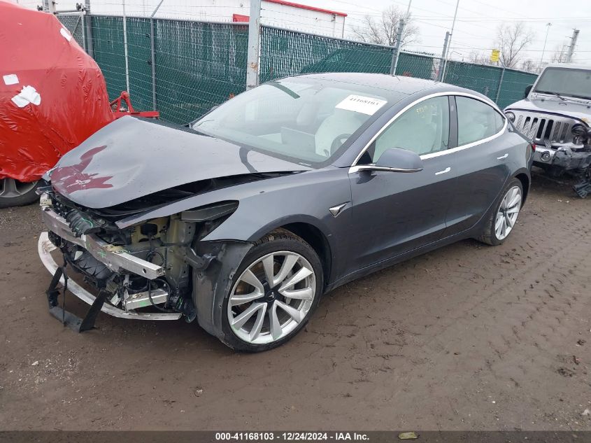 VIN 5YJ3E1EB9KF192697 2019 TESLA MODEL 3 no.2