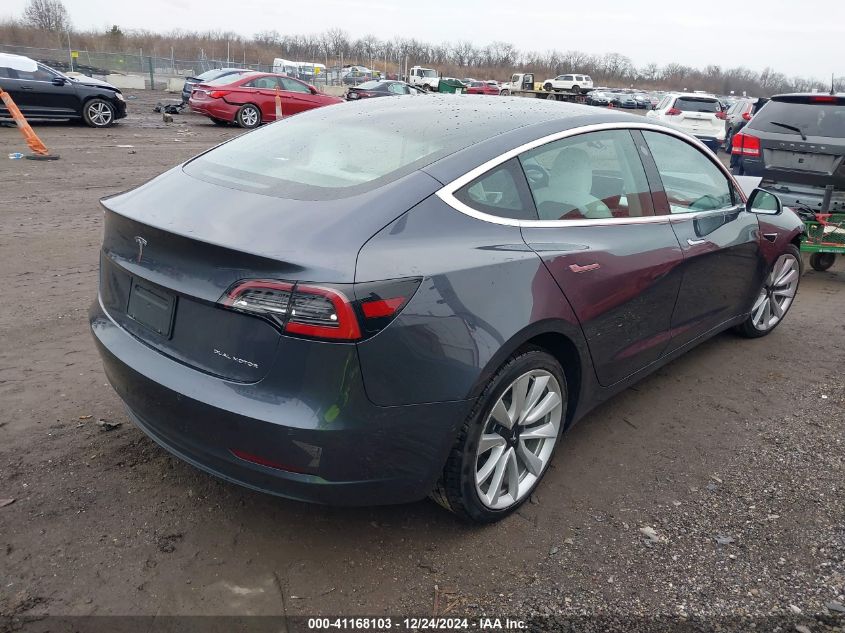 VIN 5YJ3E1EB9KF192697 2019 TESLA MODEL 3 no.4