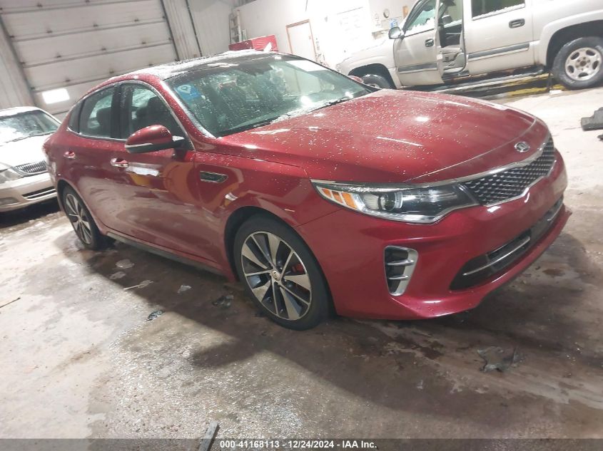 VIN 5XXGW4L29GG115125 2016 KIA Optima, Sx Turbo no.1