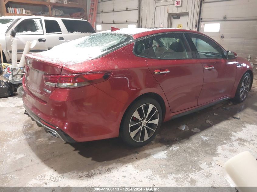 VIN 5XXGW4L29GG115125 2016 KIA Optima, Sx Turbo no.4