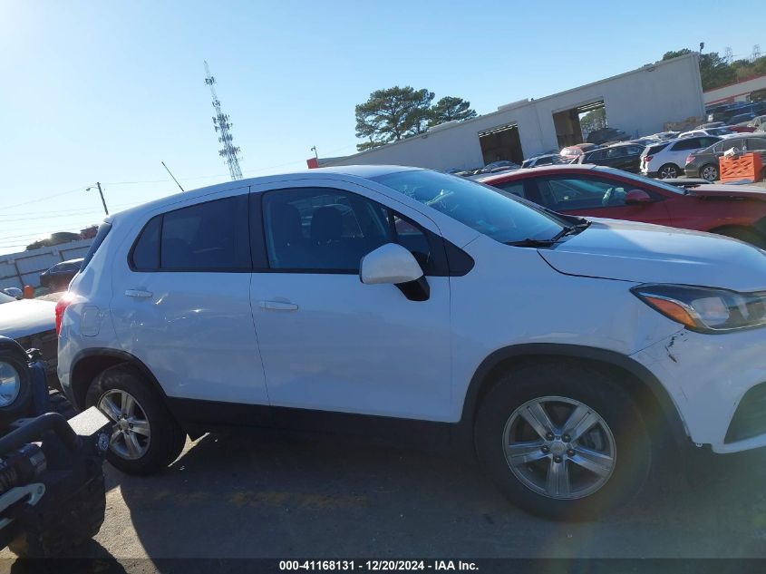 2021 Chevrolet Trax Fwd Ls VIN: KL7CJKSB6MB341057 Lot: 41168131