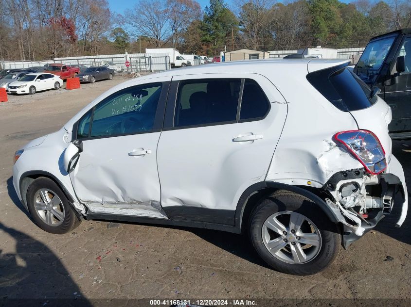 2021 Chevrolet Trax Fwd Ls VIN: KL7CJKSB6MB341057 Lot: 41168131