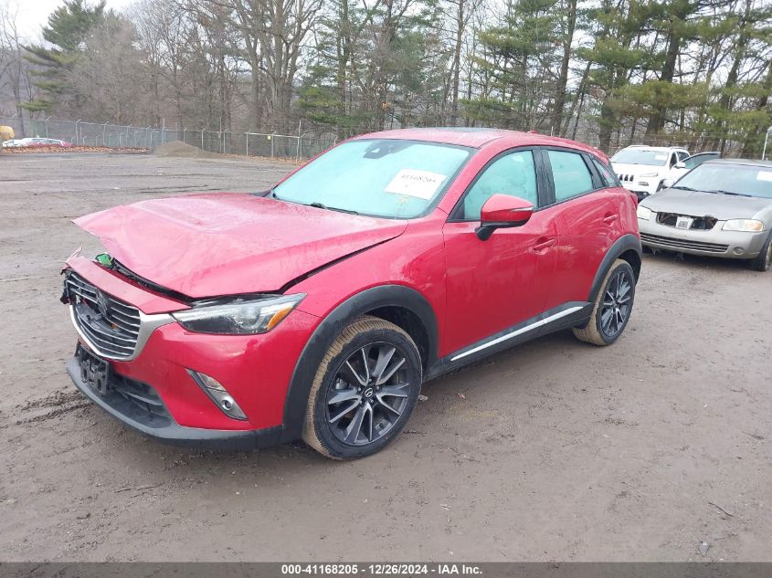 VIN JM1DKFD78J0308007 2018 Mazda CX-3, Grand Touring no.2