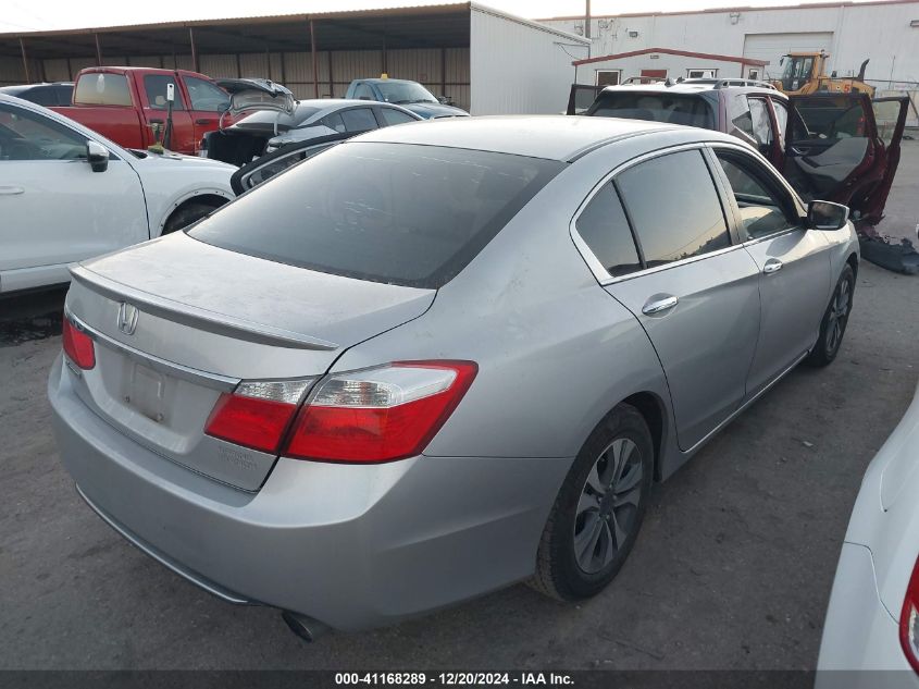 VIN 1HGCR2F35DA113671 2013 Honda Accord, LX no.4