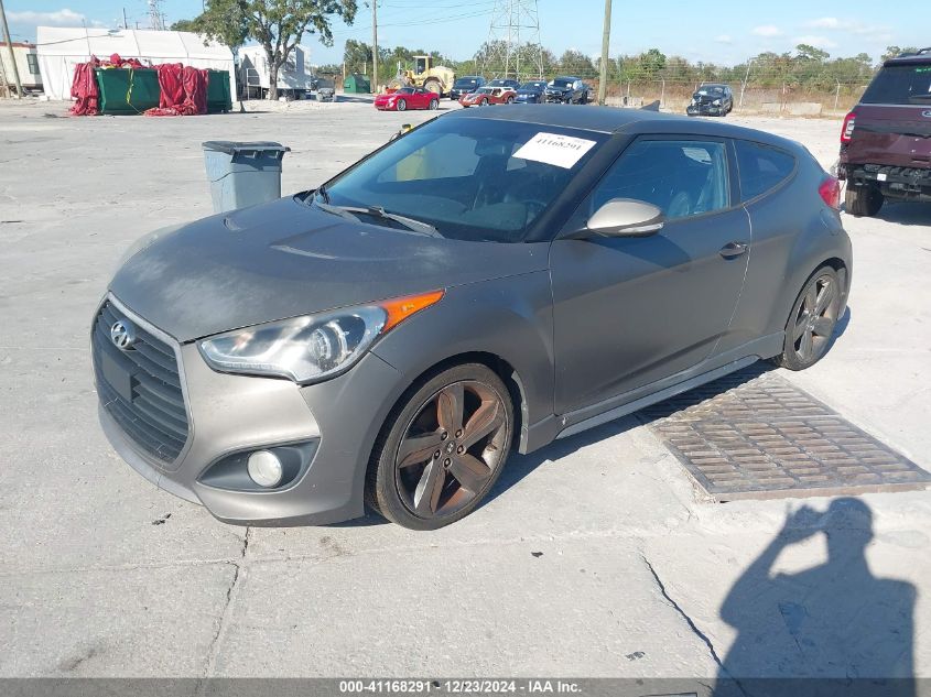 VIN KMHTC6AE7EU201827 2014 HYUNDAI VELOSTER no.2