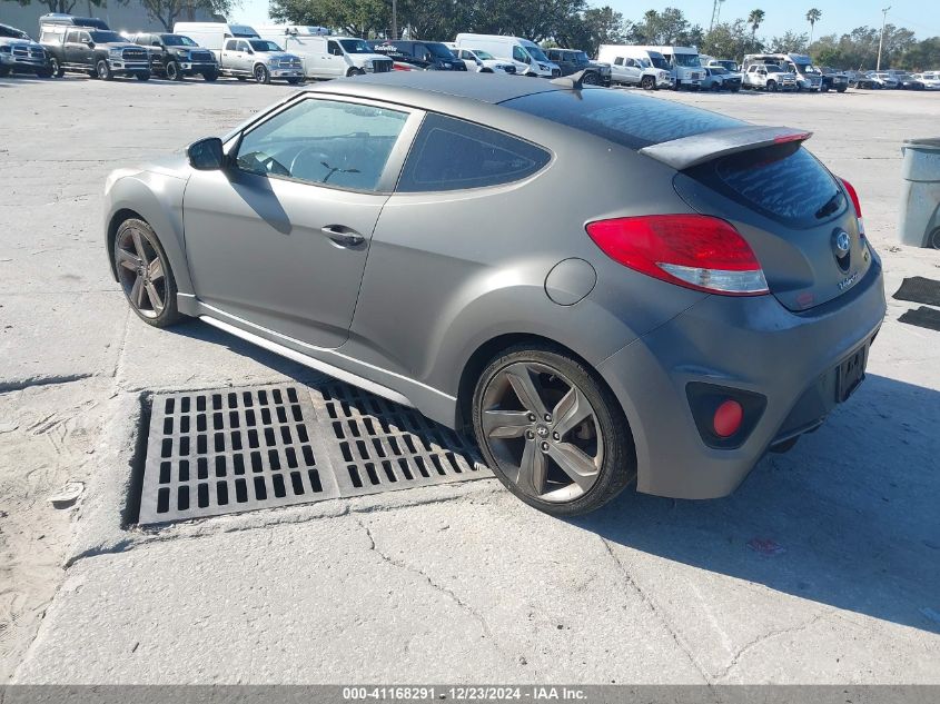 VIN KMHTC6AE7EU201827 2014 HYUNDAI VELOSTER no.3