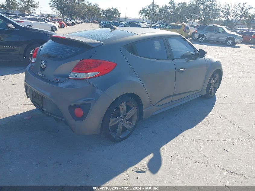 VIN KMHTC6AE7EU201827 2014 HYUNDAI VELOSTER no.4