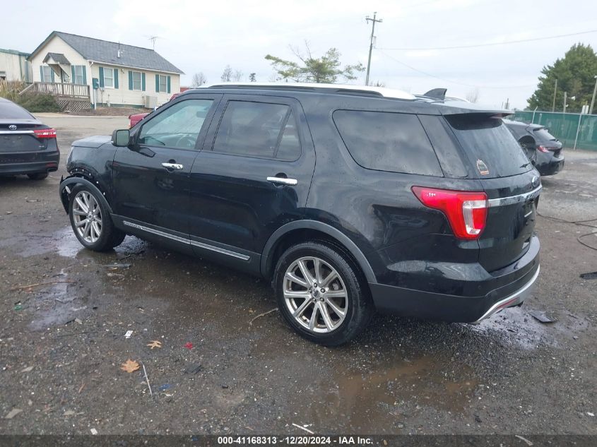 VIN 1FM5K7FH3GGB69304 2016 FORD EXPLORER no.3