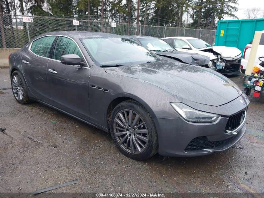 VIN ZAM57RSL5H1213251 2017 MASERATI GHIBLI no.1