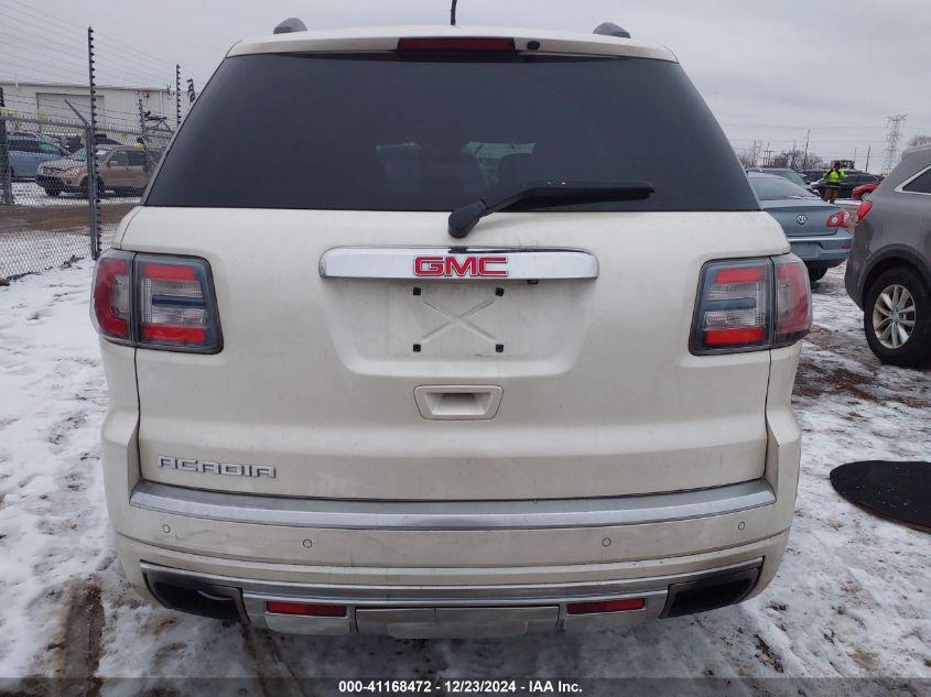 2014 GMC Acadia Denali VIN: 1GKKRTKD5EJ130619 Lot: 41168472