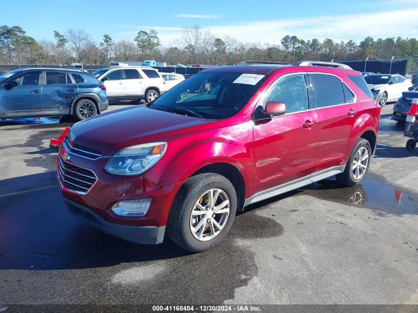 VIN 2GNFLFE38G6349553 2016 Chevrolet Equinox, LT no.2