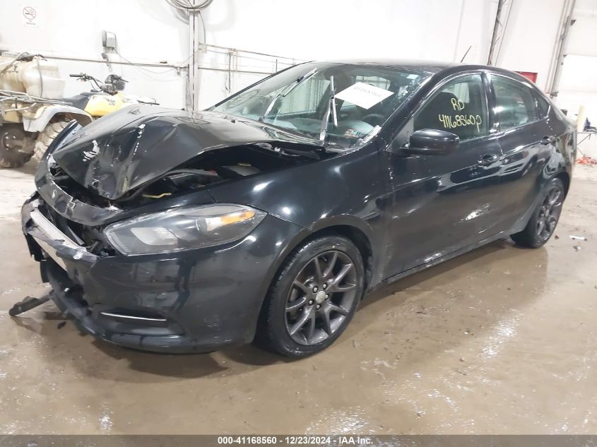 VIN 1C3CDFAA7GD606625 2016 Dodge Dart, SE no.2