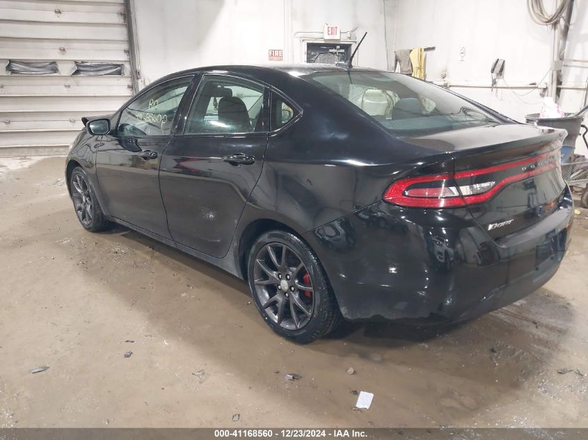 VIN 1C3CDFAA7GD606625 2016 Dodge Dart, SE no.3