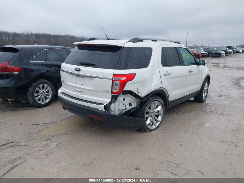 VIN 1FM5K8F83EGB72481 2014 FORD EXPLORER no.4