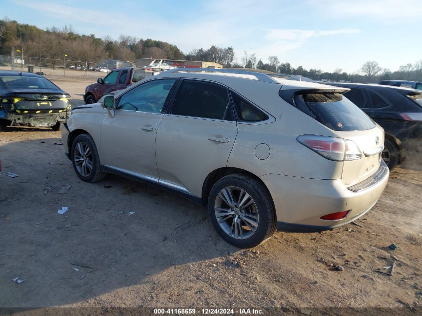 VIN 2T2BK1BAXFC272130 2015 Lexus RX, 350 no.3