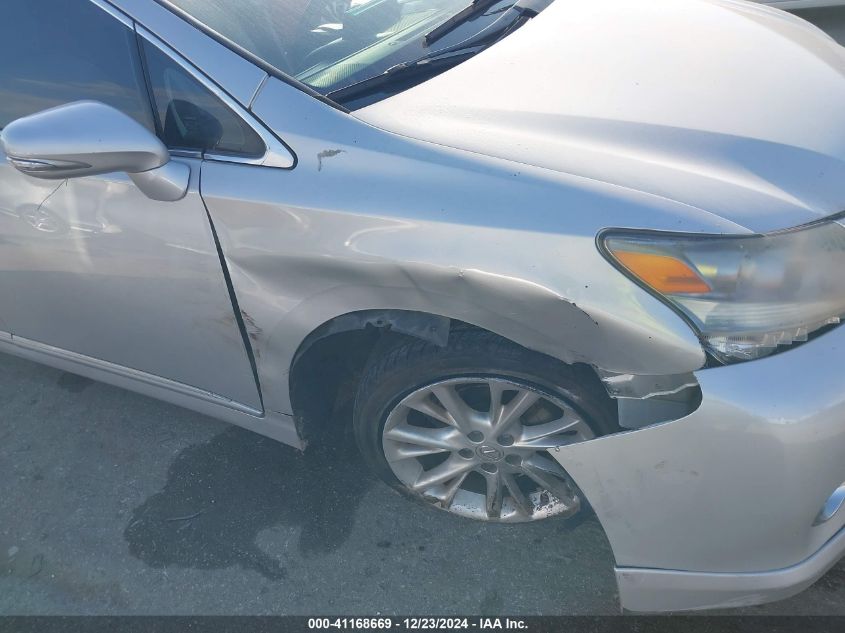 2010 LEXUS HS VIN: JTHBB1BA0A2021420
