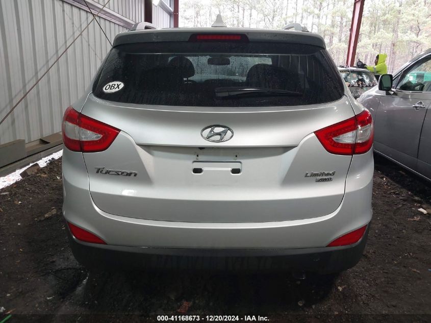 2014 Hyundai Tucson Limited VIN: KM8JUCAGXEU891366 Lot: 41168673