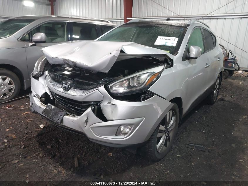 VIN KM8JUCAGXEU891366 2014 Hyundai Tucson, Limited no.2