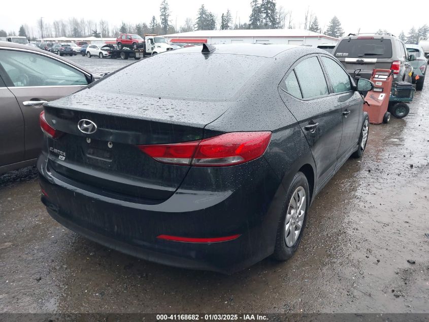 VIN 5NPD74LF8HH076634 2017 Hyundai Elantra, SE no.4