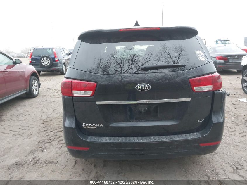 2016 Kia Sedona Ex/Sx VIN: KNDMC5C17G6139463 Lot: 41168732