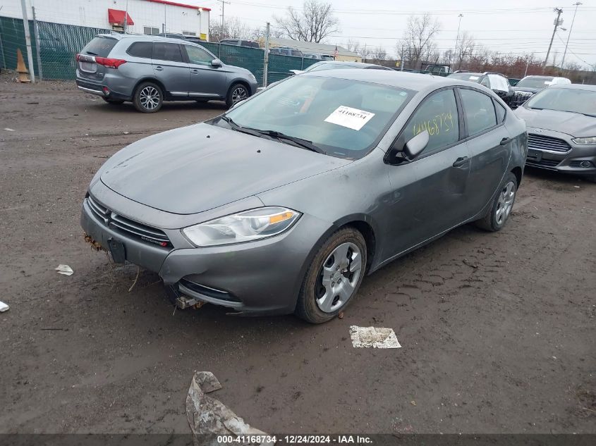 VIN 1C3CDFAA5DD106622 2013 Dodge Dart, SE no.2