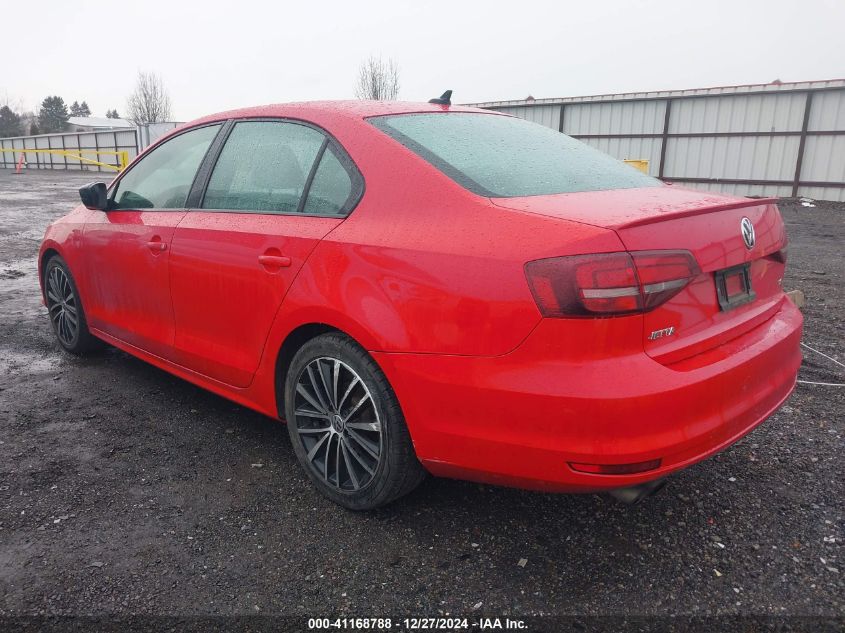 VIN 3VWD17AJ5GM256699 2016 Volkswagen Jetta, 1.8T S... no.3