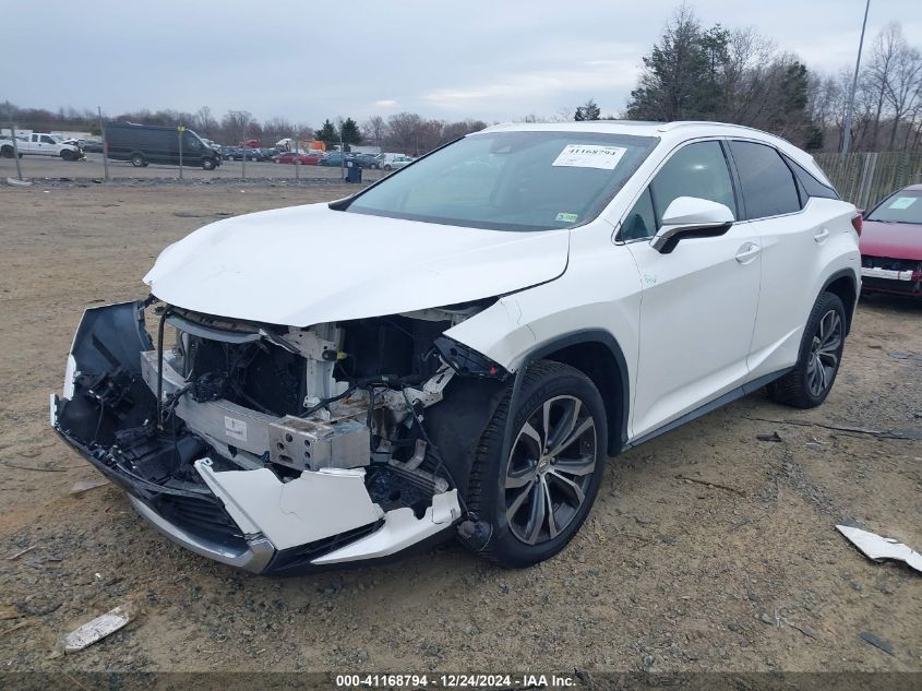 VIN 2T2BZMCA1HC131560 2017 LEXUS RX 350 no.2