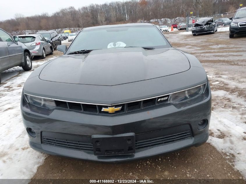 2014 Chevrolet Camaro Lt VIN: 2G1FC1E39E9189151 Lot: 41168802