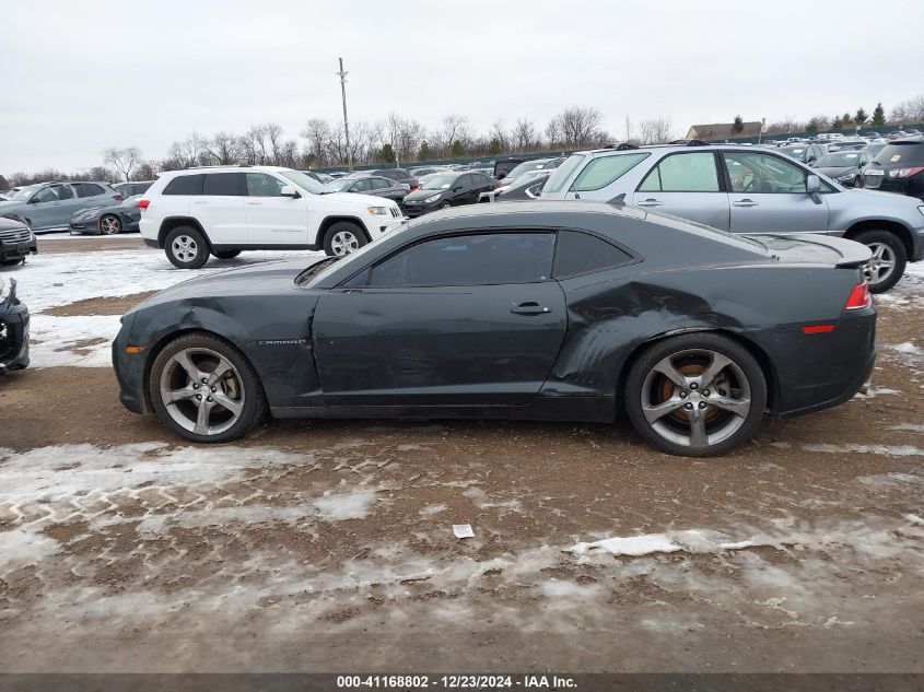 2014 Chevrolet Camaro Lt VIN: 2G1FC1E39E9189151 Lot: 41168802