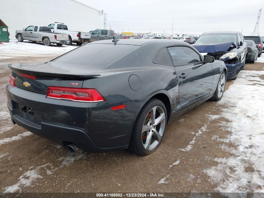 VIN 2G1FC1E39E9189151 2014 Chevrolet Camaro, 2LT no.4