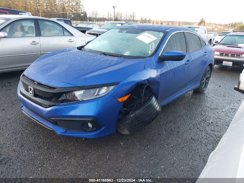 VIN 19XFC2F85ME200721 2021 HONDA CIVIC no.2