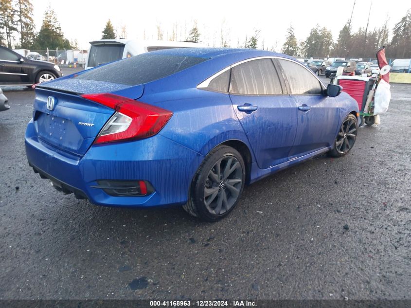 VIN 19XFC2F85ME200721 2021 HONDA CIVIC no.4