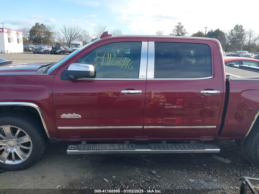 2015 CHEVROLET SILVERADO 1500 HIGH COUNTRY - 3GCUKTEJ2FG418126