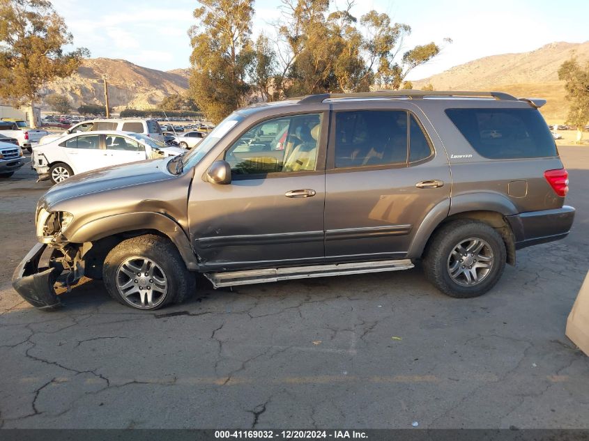 2004 Toyota Sequoia Limited V8 VIN: 5TDZT38A54S209217 Lot: 41169032