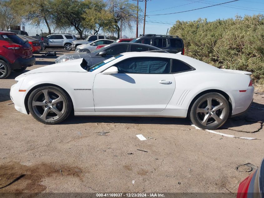 2014 Chevrolet Camaro 2Lt VIN: 2G1FG1E35E9190284 Lot: 41169037