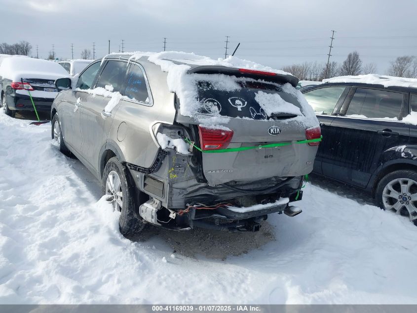 VIN 5XYPG4A32KG432452 2019 KIA SORENTO no.3