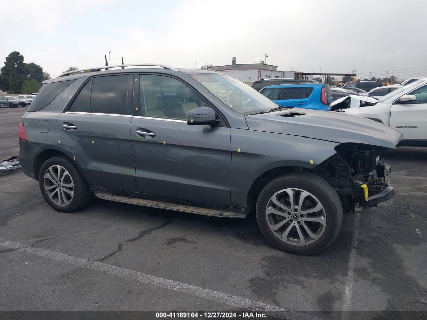 2018 Mercedes-Benz Gle 350 VIN: 4JGDA5JB3JB040358 Lot: 41169164