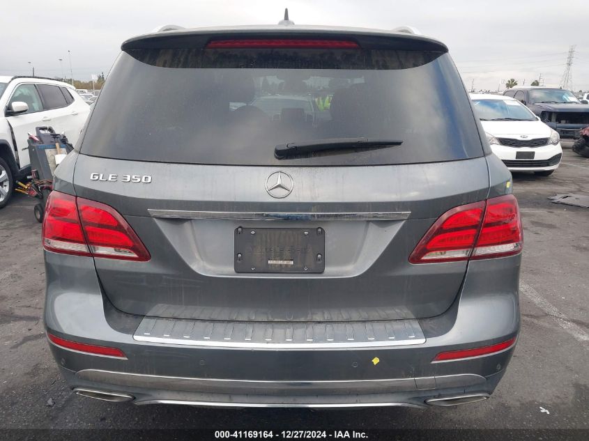 2018 Mercedes-Benz Gle 350 VIN: 4JGDA5JB3JB040358 Lot: 41169164