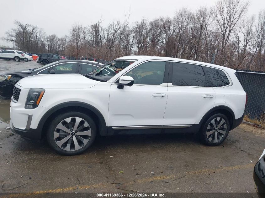 2022 Kia Telluride S VIN: 5XYP6DHCXNG224509 Lot: 41169366