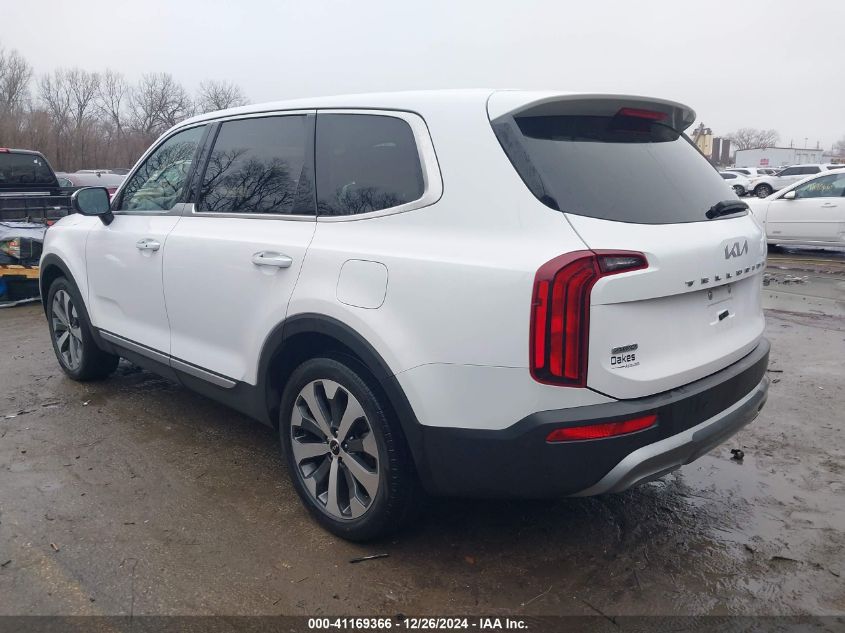 VIN 5XYP6DHCXNG224509 2022 KIA Telluride, S no.3