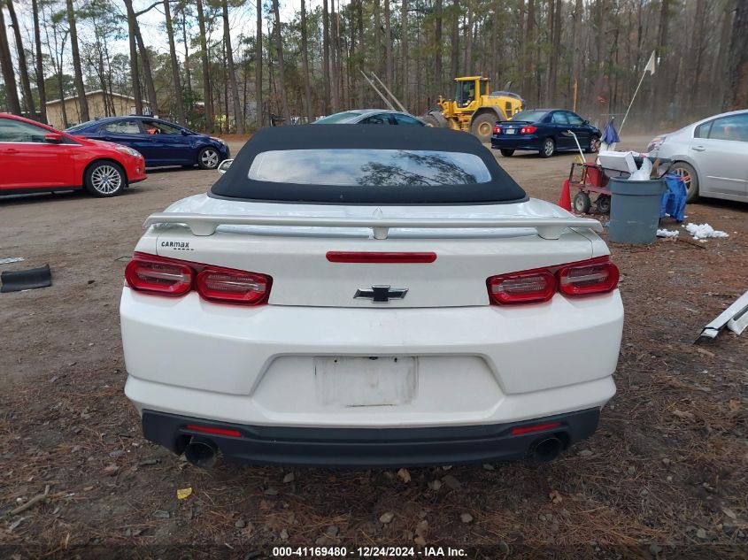 2019 Chevrolet Camaro 1Lt VIN: 1G1FB3DXXK0124754 Lot: 41169480