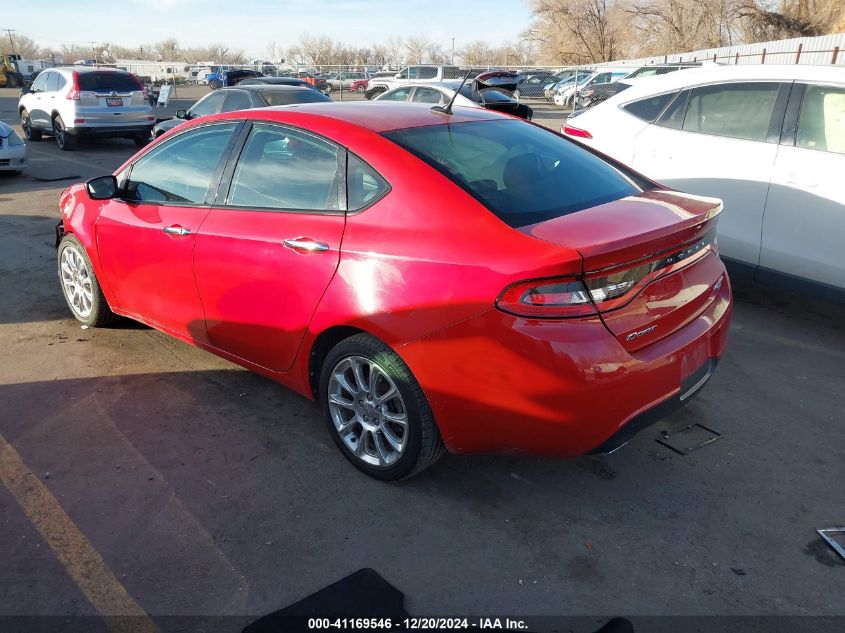 VIN 1C3CDFCH4DD214546 2013 Dodge Dart, Limited no.3