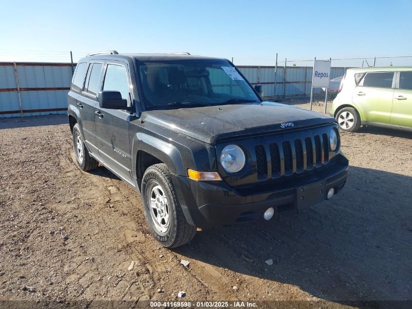 VIN 1C4NJRBB3HD197000 2017 Jeep Patriot, Sport 4X4 no.6