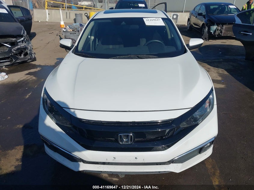 2019 HONDA CIVIC VIN: 19XFC1F38KE210512