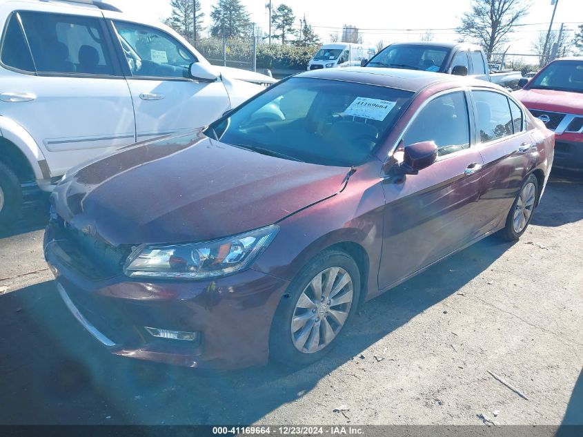 VIN 1HGCR2F70EA176892 2014 Honda Accord, EX no.2