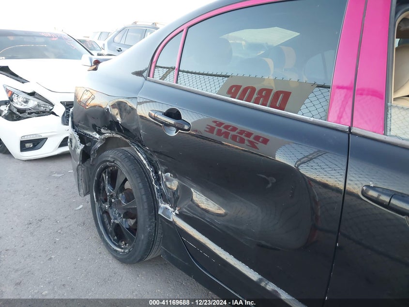 2006 HONDA CIVIC VIN: 1HGFA16866L097532