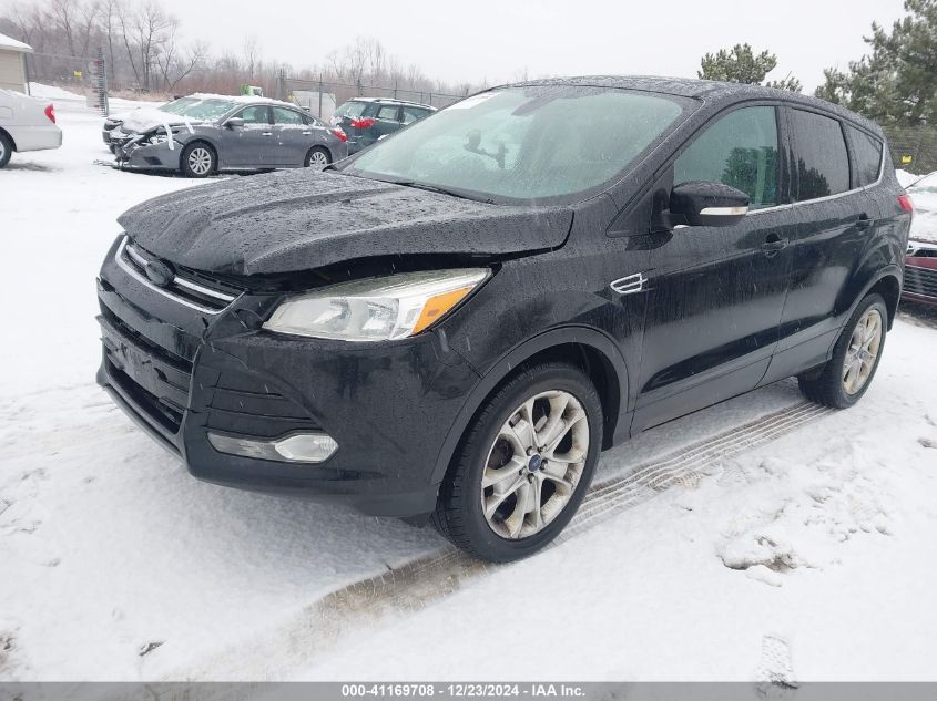 VIN 1FMCU9H97DUD80442 2013 Ford Escape, Sel no.2