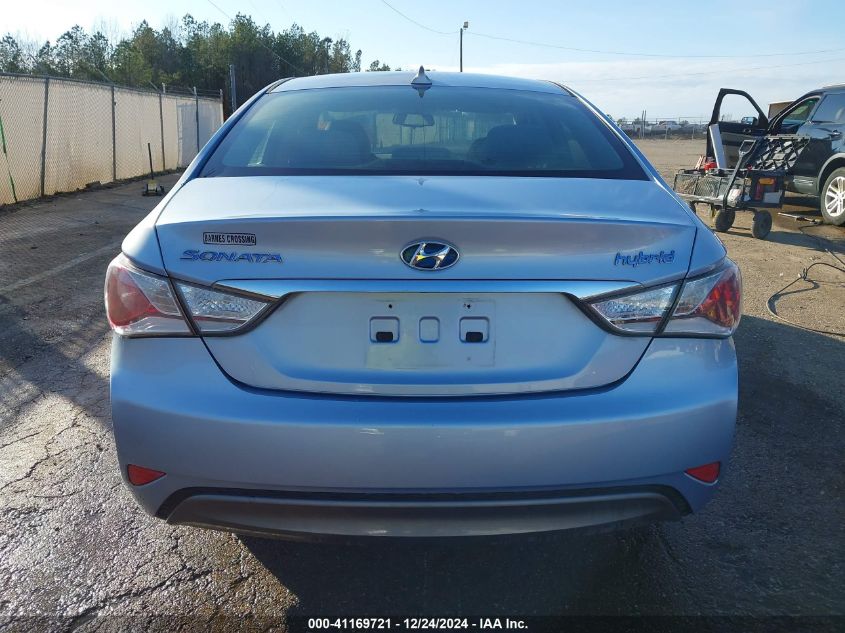 VIN KMHEC4A46DA087078 2013 Hyundai Sonata, Hybrid no.16